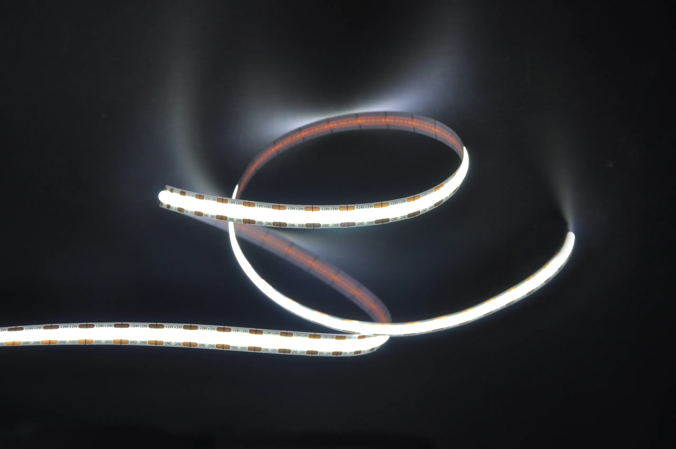 Banda LED COB Alb Rece Small Cut 528LED/m, IP20, 24V, 5 Metri