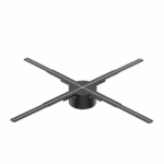 Proiector Holograma 3D 4 lame cu 560LED, CARD SD, 50cm, Control prin aplicatie WIFI