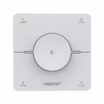 MiBoxer K0-S Telecomanda de Perete Rotativa 4 zone Monocolor/Dual White 2.4Ghz, Alb
