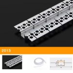 Profil Aluminiu Rigips Flexibil 20x60 mm, interior 17mm FU2013