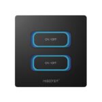 MiBoxer ESR2-B Smart Switch cu 2 canale 2.4Ghz, Negru