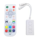 Controler cu telecomanda muzical banda LED Digitala SP548E, 2 iesiri, WI-FI