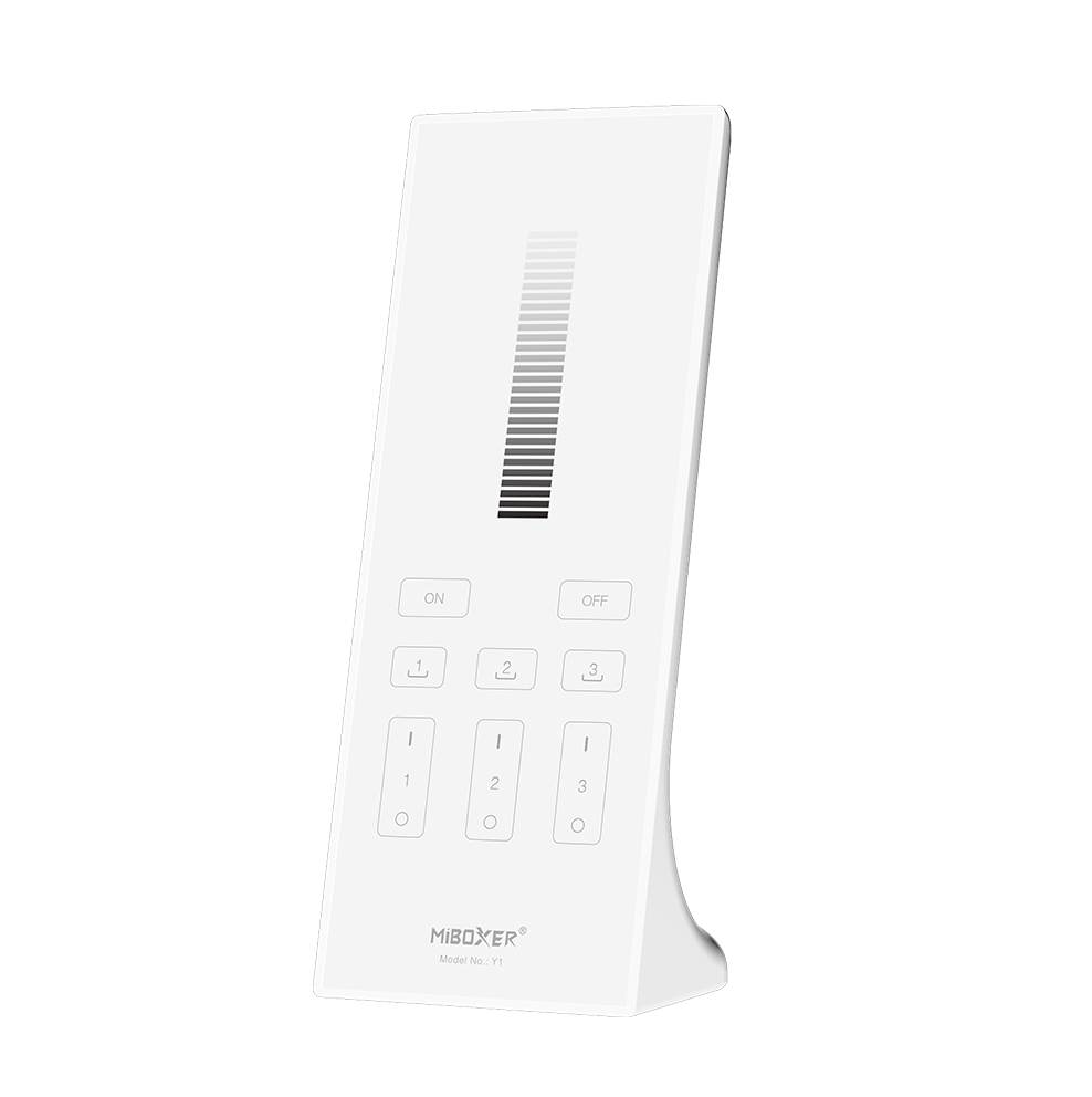 Miboxer y1-w MiBoxer Y1-W Telecomanda Verticala 3 zone Monocolor 2.4Ghz, Alb - imagine 1