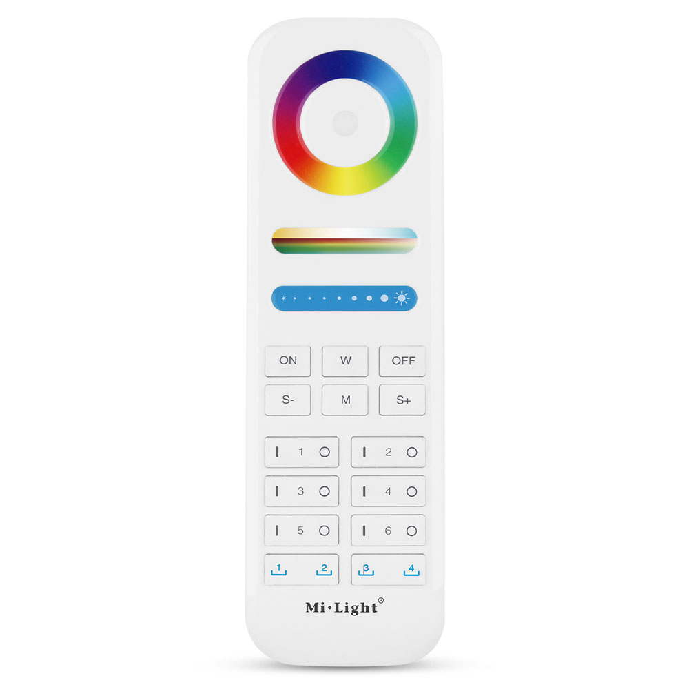 MiBoxer FUT089S Telecomanda 6 zone + 4 scene RGB+CCT 2.4 Ghz
