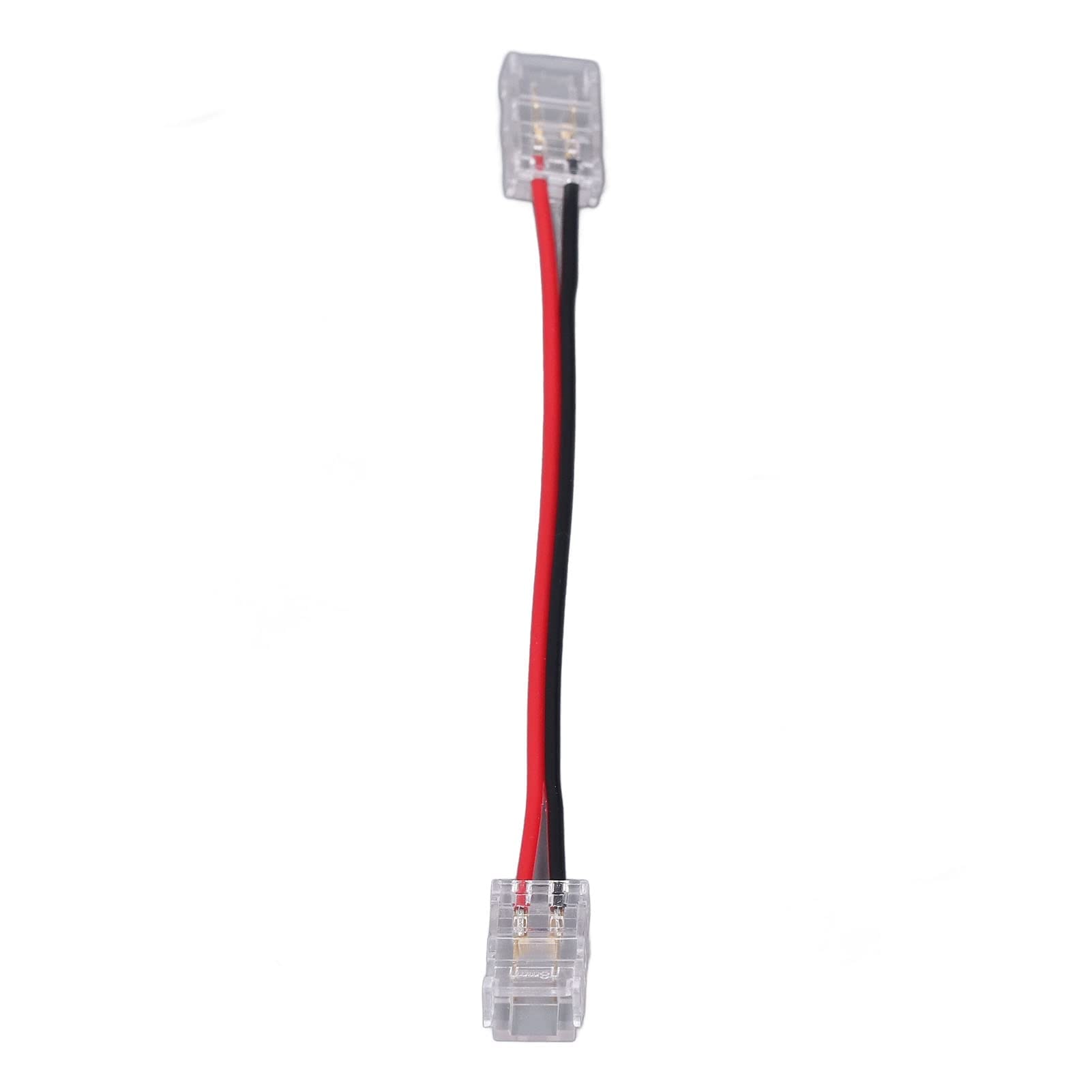 Conector COB Monocolor 2 Pini, de la banda la banda cu fir Conector COB 2 Pini Monocolor, de la banda la banda cu fir - imagine 1